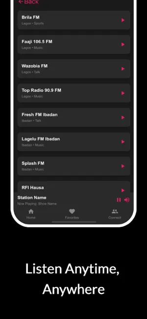 NaijaSoundHub: Radio Nigeria screenshot 2