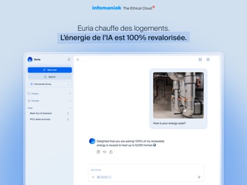 Infomaniak Euria iPad screenshot 3