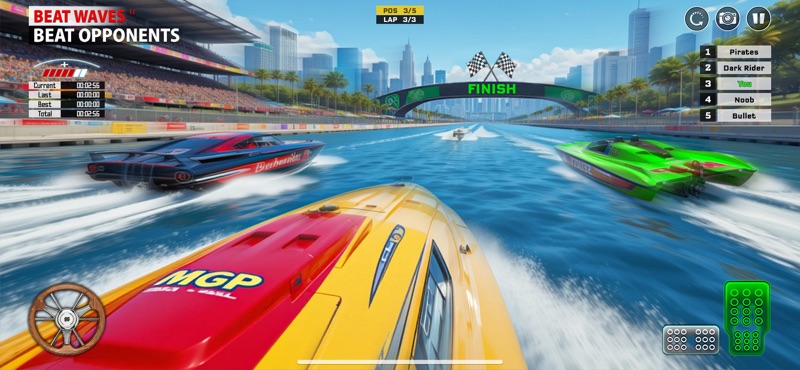 juego de carreras de barcos 3d screenshot 7
