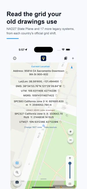 Geo XY Pointer - GPS Grid screenshot 2