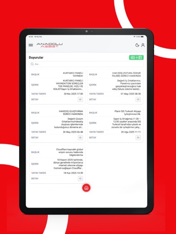 AssistApp Partners iPad screenshot