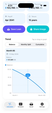 Amortization Calculator EMI Screenshot 8 of 10