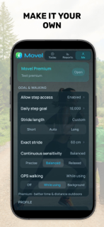 MOVEL – Walking & Step Tracker screenshot 5