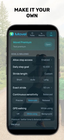 MOVEL – Walking & Step Tracker screenshot 5