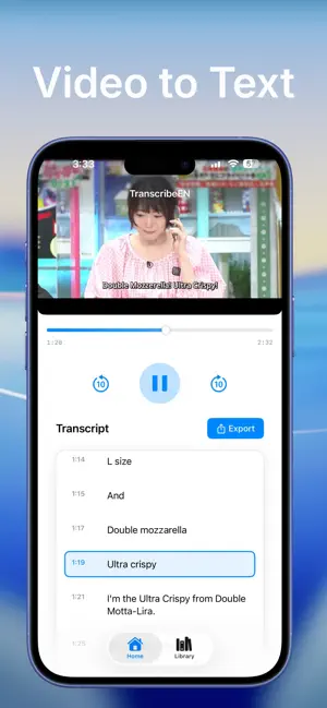 TranscribeEN: Video to Text screenshot 1