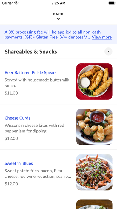 Sesame Burgers And Beer iPhone screenshot 3 - Food & Drink app