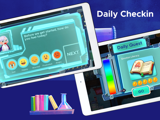 MEandMine Emotion Lab for Kids iPad screenshot 3 - Education app