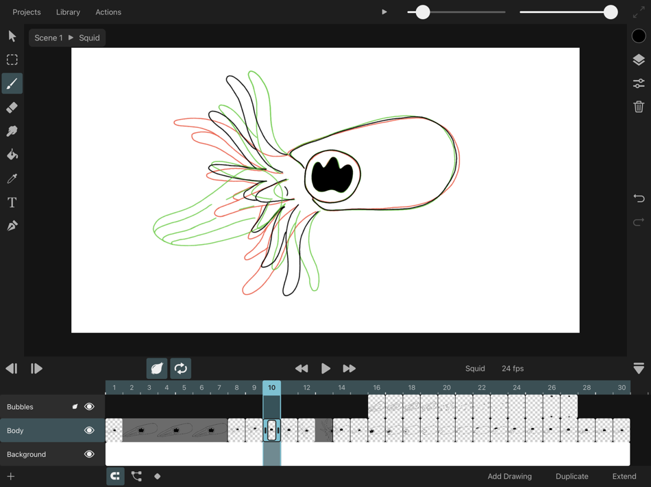 #1. ToonSquid (iOS) Podle: Keiwan Donyagard