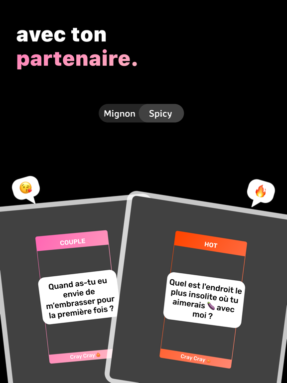 Screenshot #5 pour Cray Cray - Jeu de couple