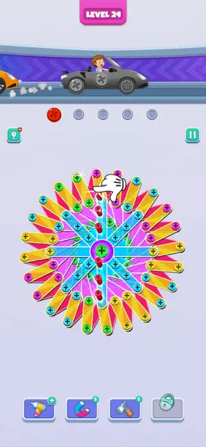 Tire Screw Puzzle Nuts & Bolts screenshot 3