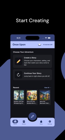 Once Upon: A Storybook App screenshot