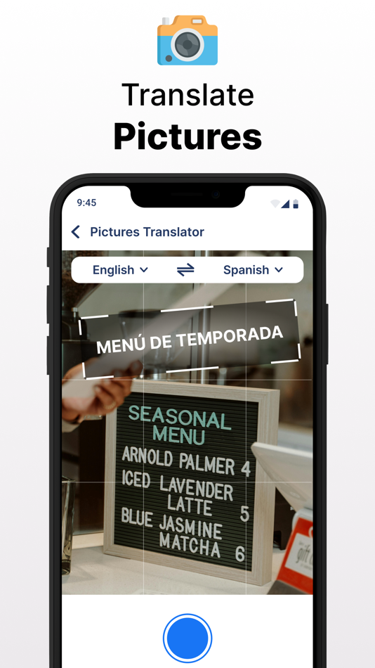 #1. Translate Photo - Snap & Scan (iOS) 由: MAXIMUS TECHNOLOGIES