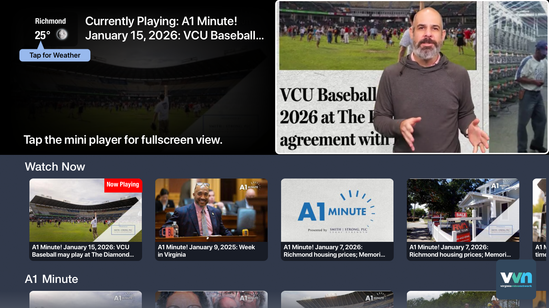 Virginia Video Network screenshot 11
