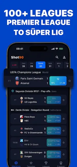 Shot90 AI Football Predictions screenshot 3