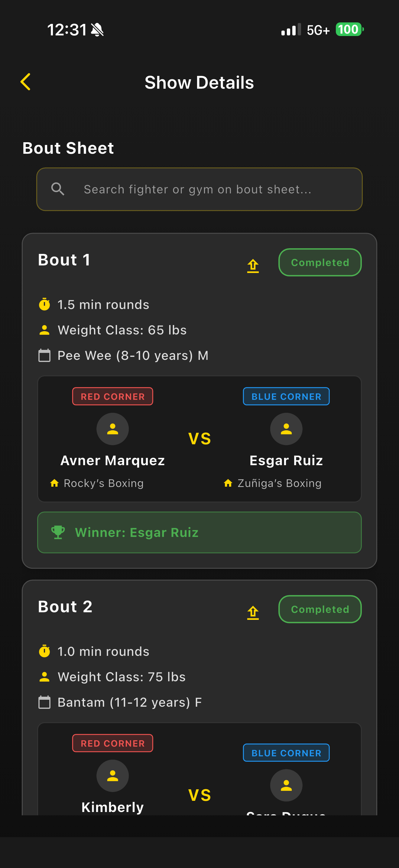 Boxing Network