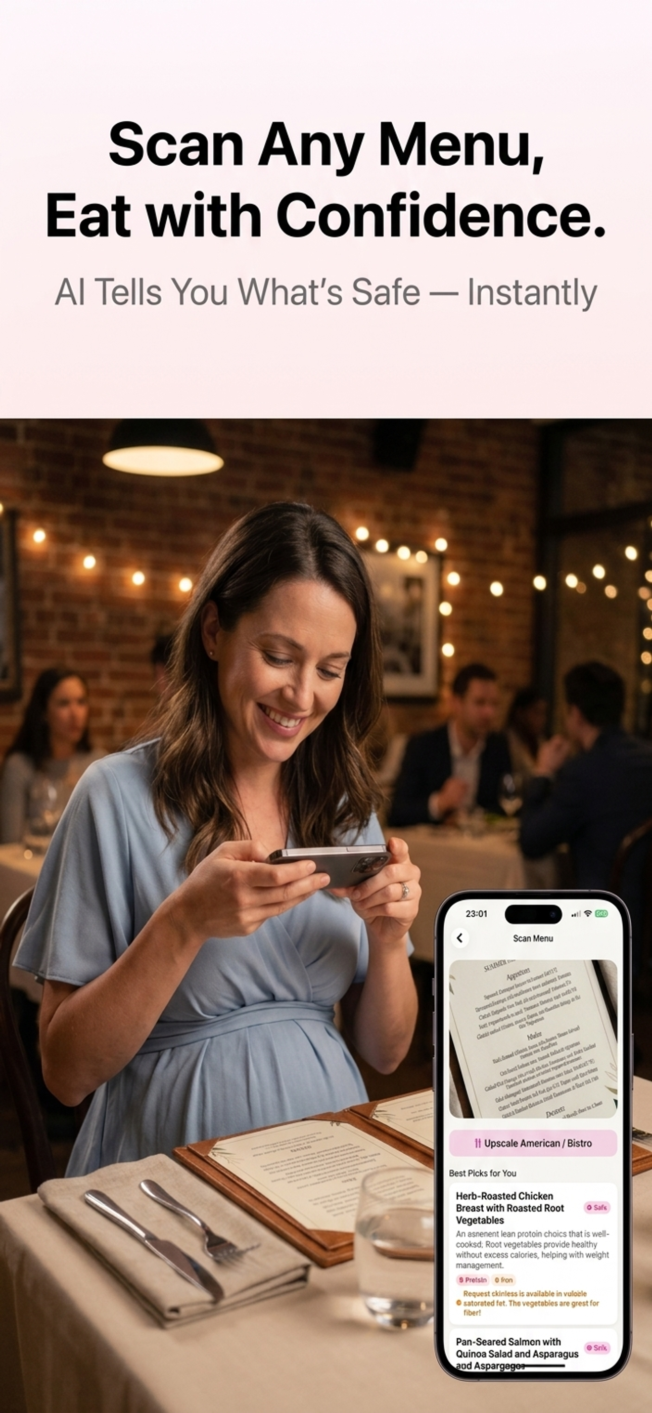 MomPlate: Pregnancy Food Scan