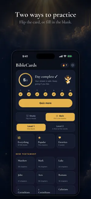 Bible Cards: Verse Flashcards screenshot 3