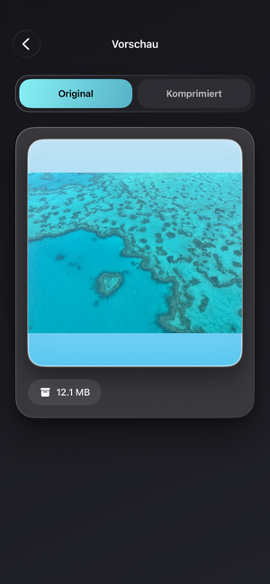 Foto Komprimierer Screenshot