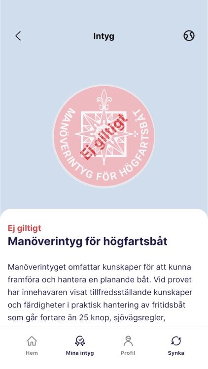 NFB Båtintyg screenshot-4