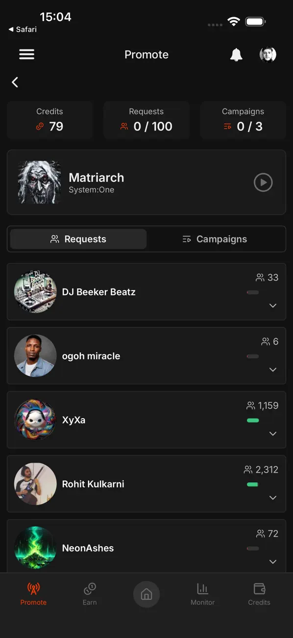 Screenshot #2 pour RepostExchange - Promote Music