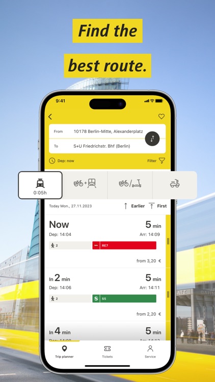BVG Fahrinfo: Routes & Tickets screenshot-0