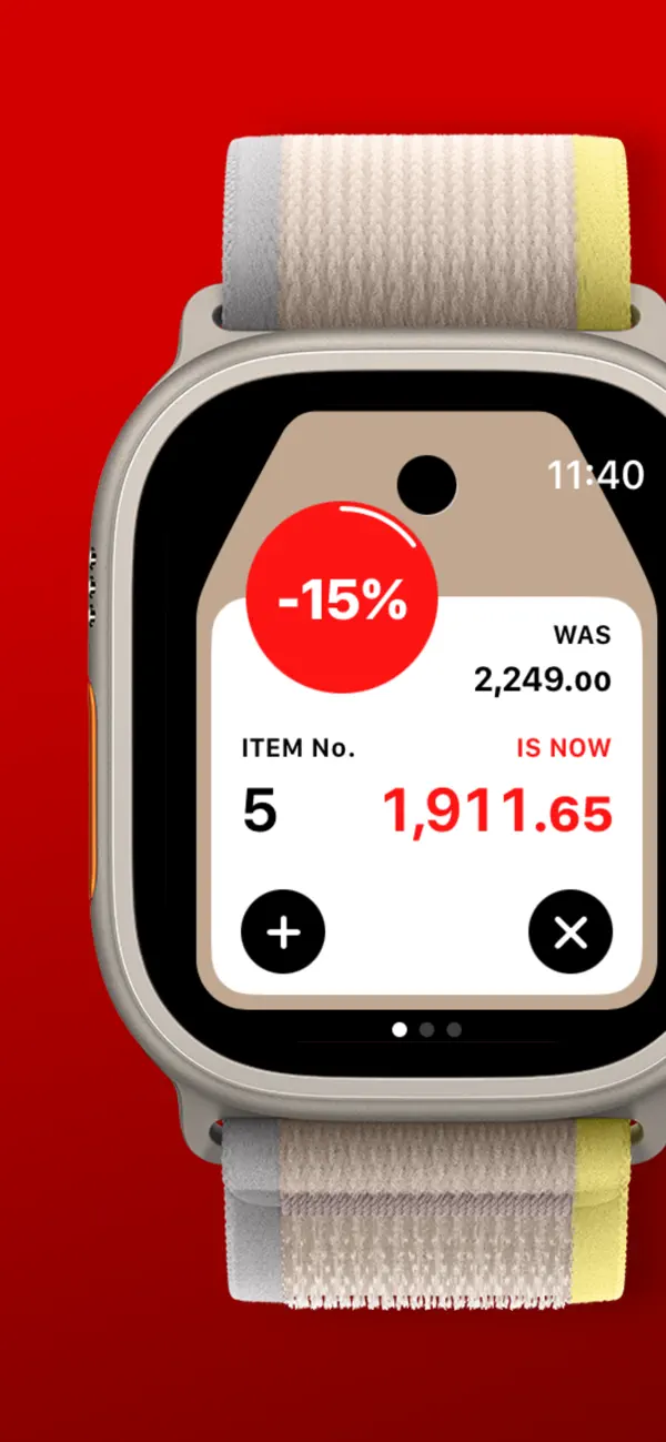 Screenshot #1 pour Tiny Sale pour Apple Watch