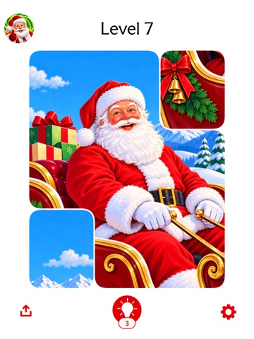 Christmas Puzzle - Paint Art iPad screenshot
