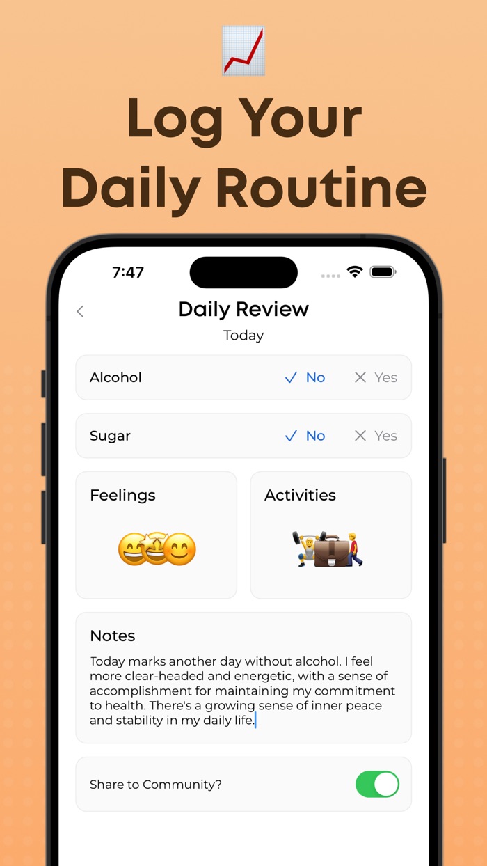 Sober . Addiction Tracker