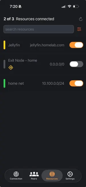 NetBird P2P VPN screenshot 3