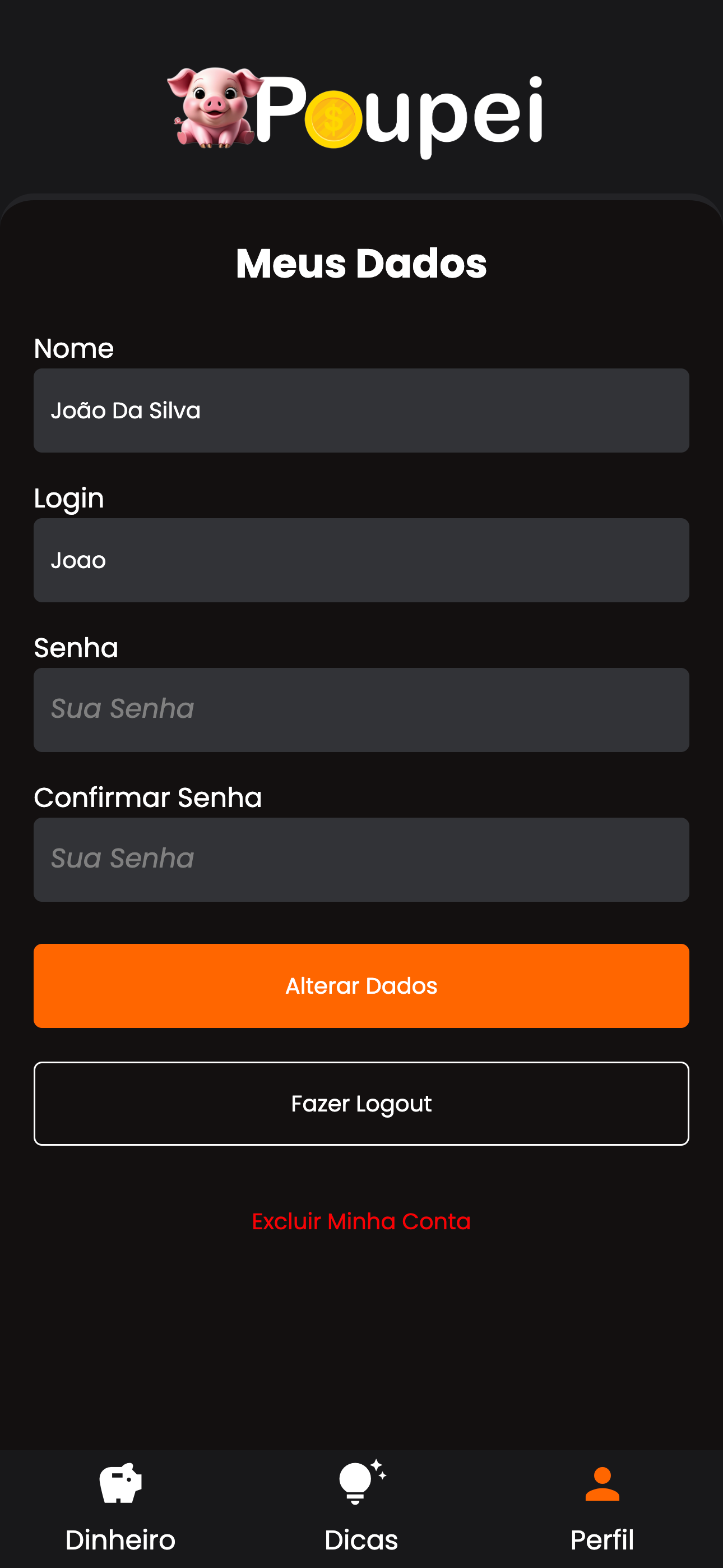 Desafio Poupei