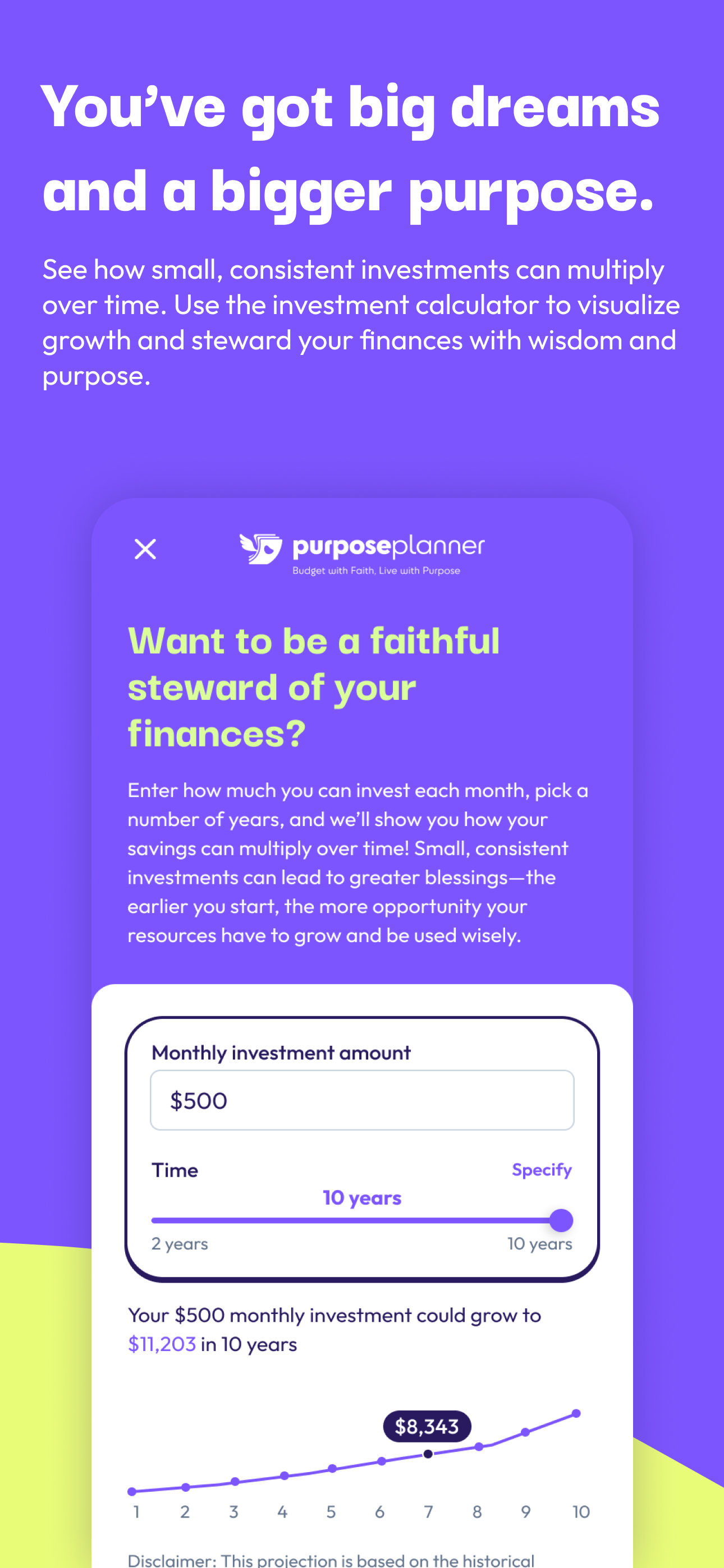 Purpose Planner