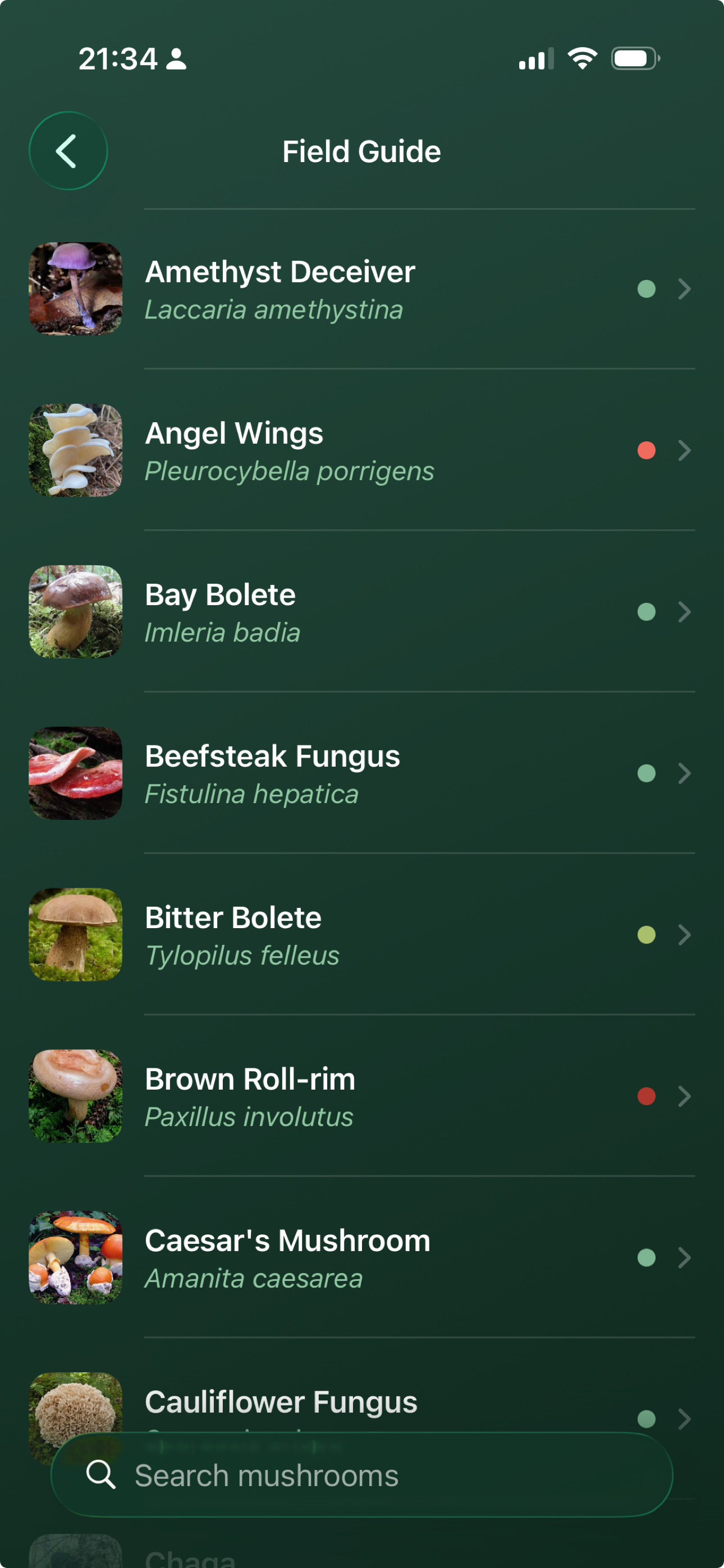 MycoMap screenshot 2