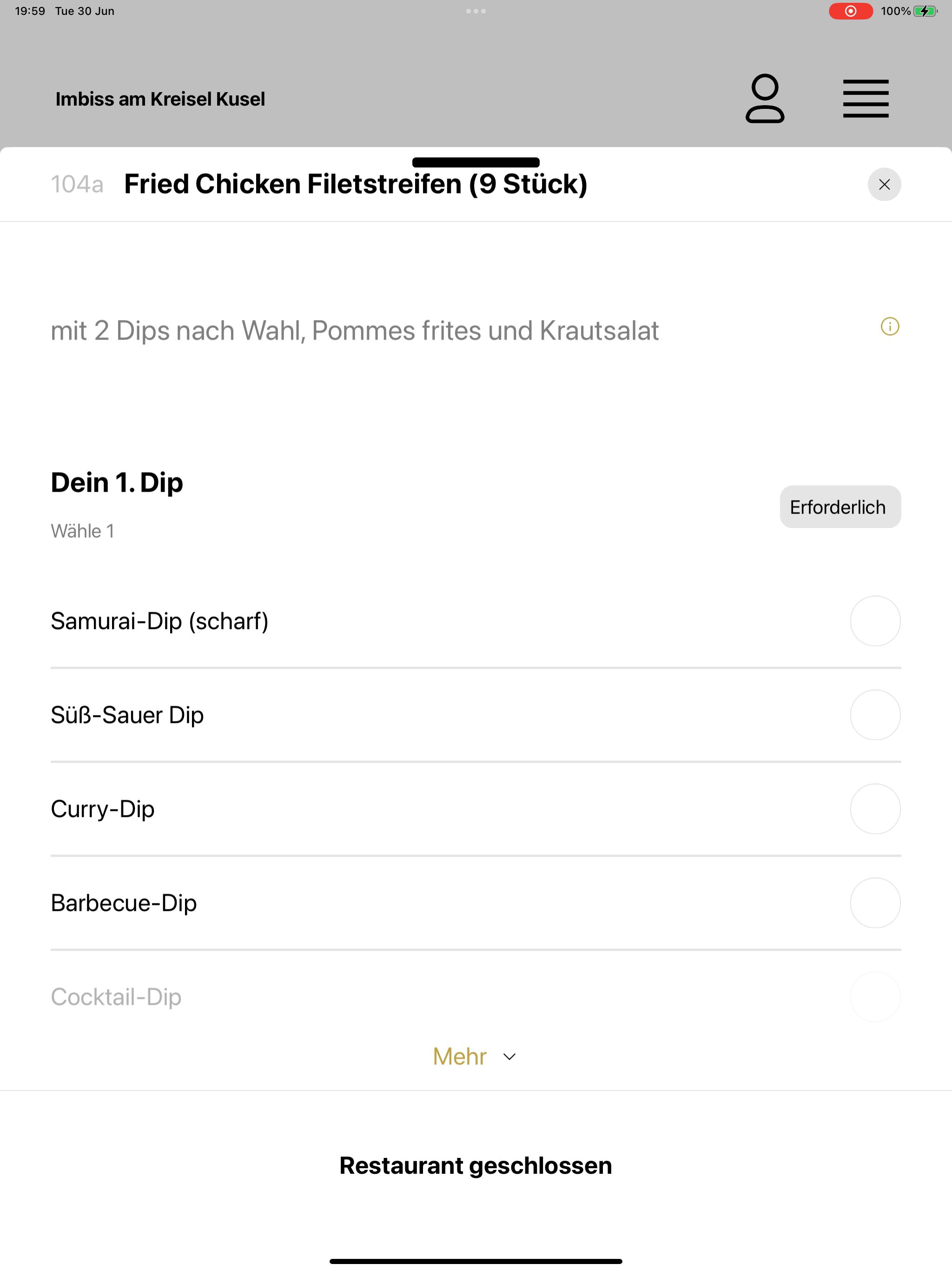 Imbiss am Kreisel Kusel screenshot 16