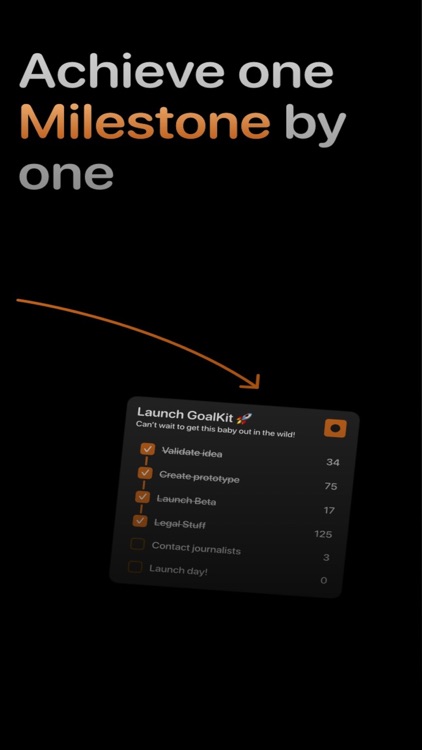 Habit & Goal Tracker – GoalKit