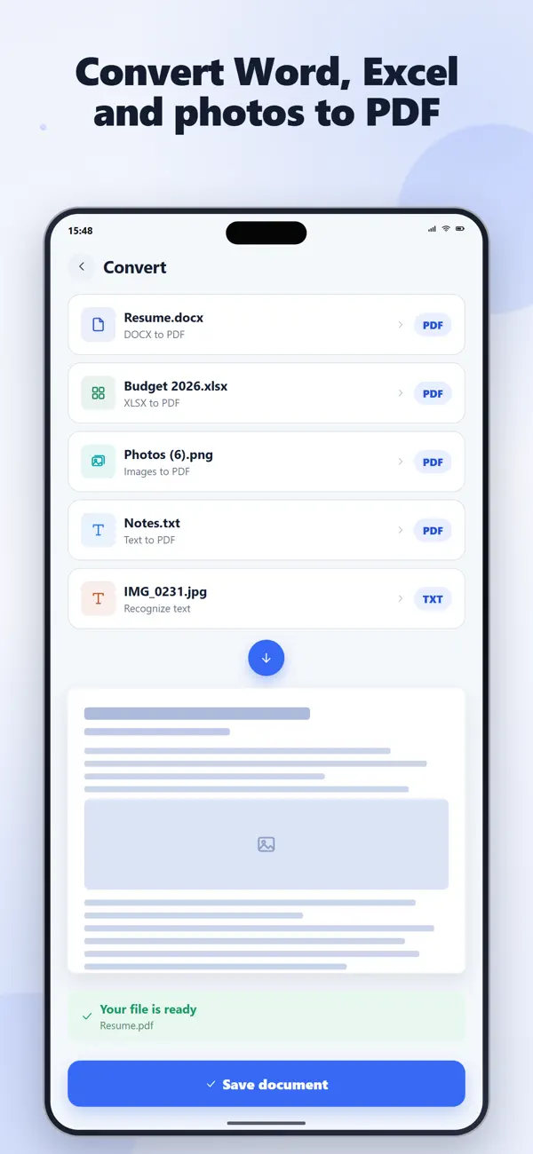 #4. evPDF: 16-in-1 PDF Tools (iOS) Ved: Evgenii Evsiukov