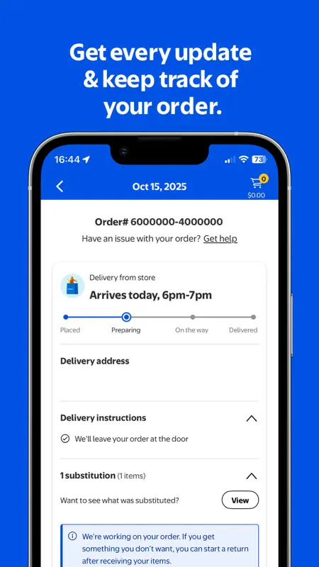 Walmart: Grocery & Shopping screenshot 8 of 8