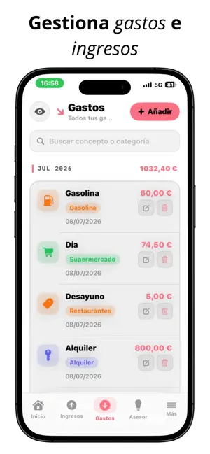 Neto: Finanzas Personales screenshot 2