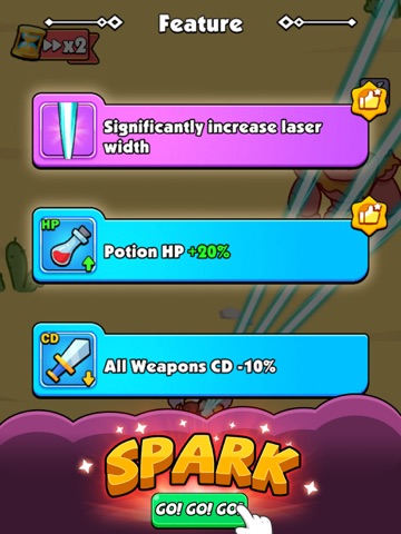 Rumble Bag: backpack battle iPad screenshot