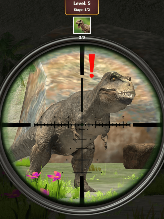 Dino Hunt Animal hunting games iPad screenshot