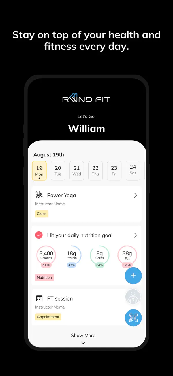 Screenshot #2 pour RWND Fitness
