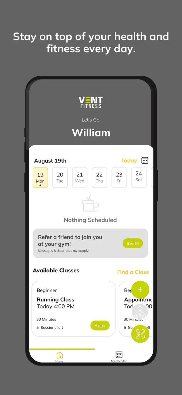 Screenshot #2 pour VENT Fitness