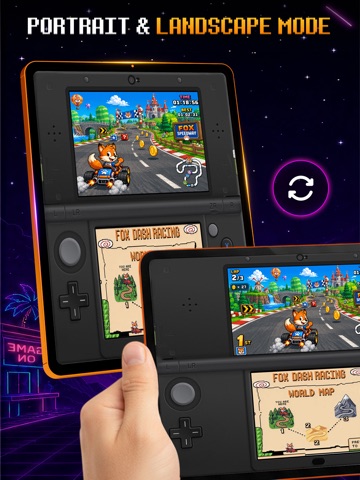 Retro Game Console Emulator iPad screenshot