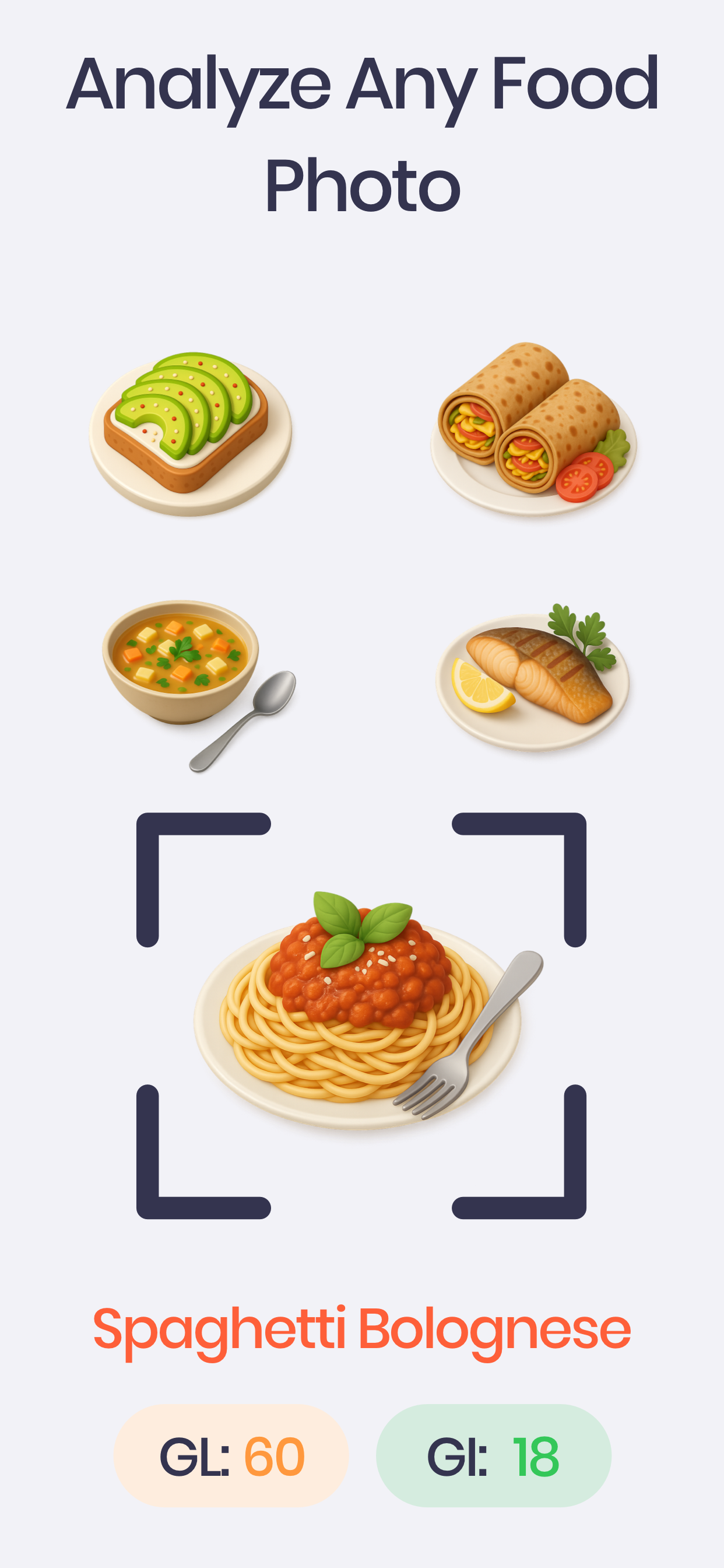 Glycemic AI Food Analyzer