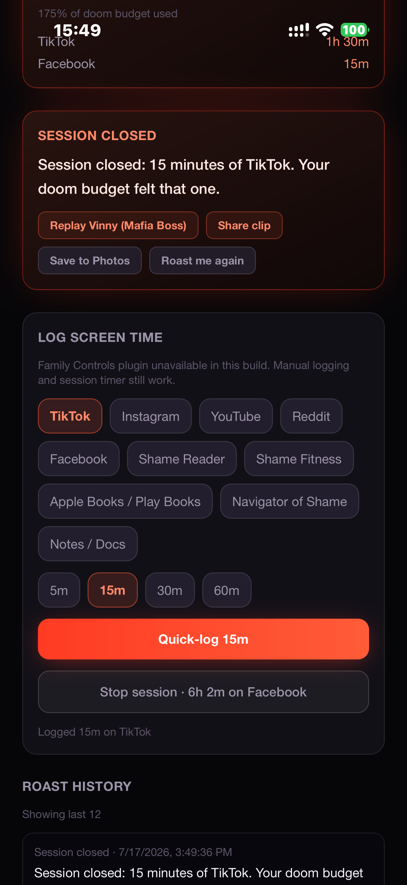 Screen of Shame