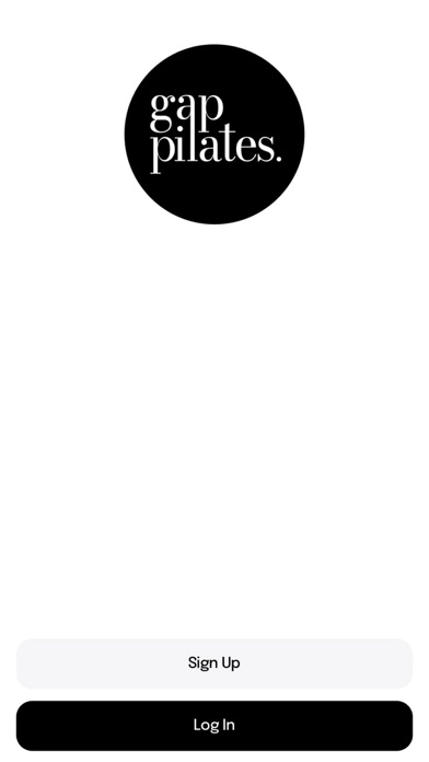 Gap Pilates App Screenshot