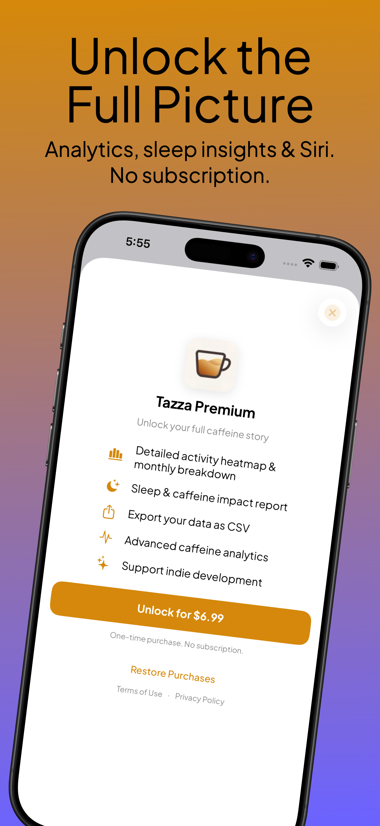 Tazza - Caffeine Tracker screenshot 7