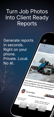 Photo Report Maker – WorkCreek screenshot