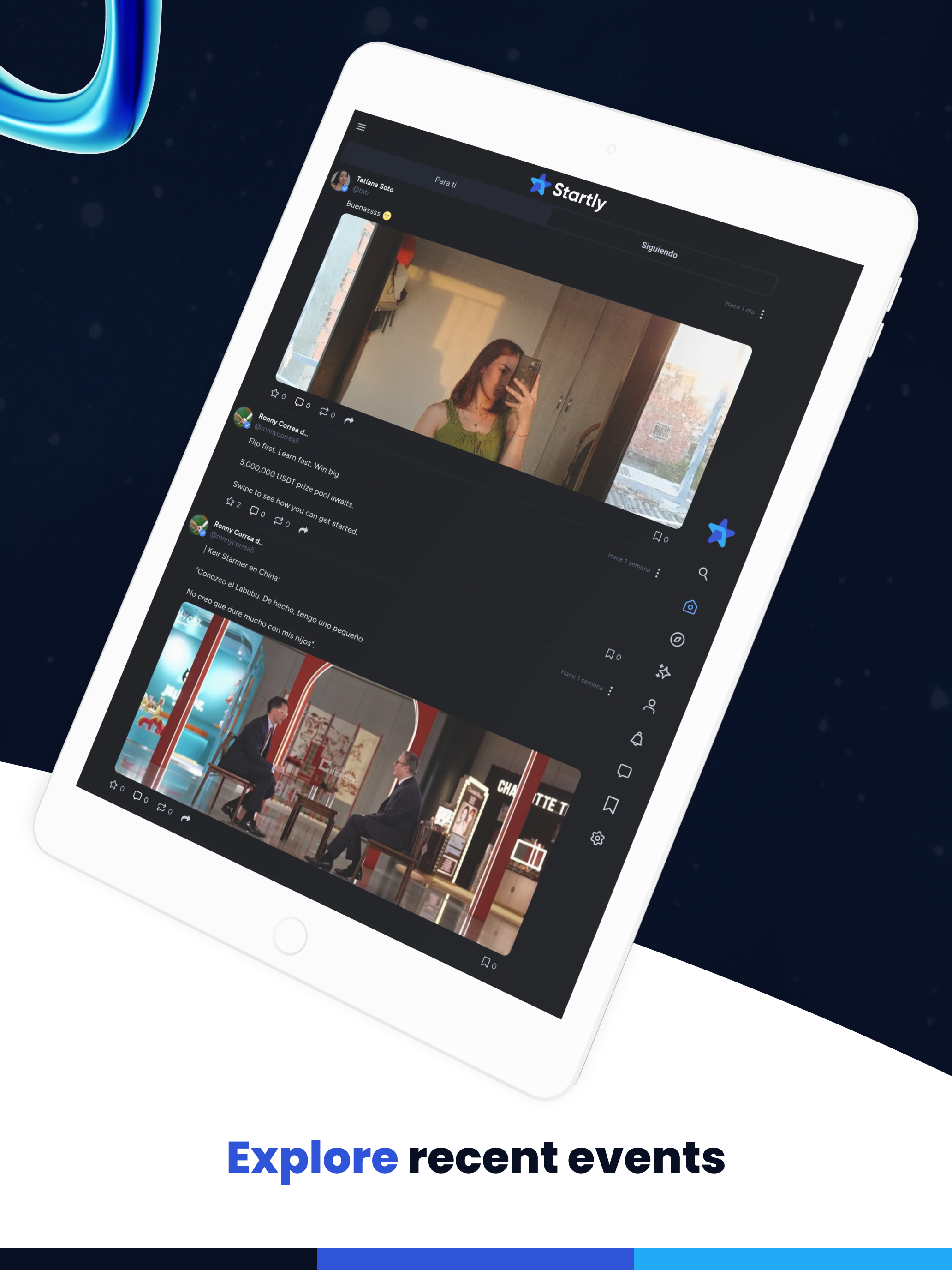 Startly: Social Network