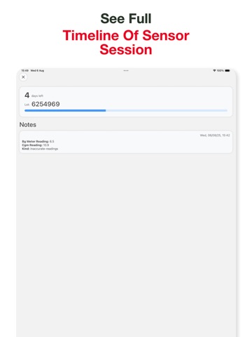 MyCGMLog ipad screenshot 3