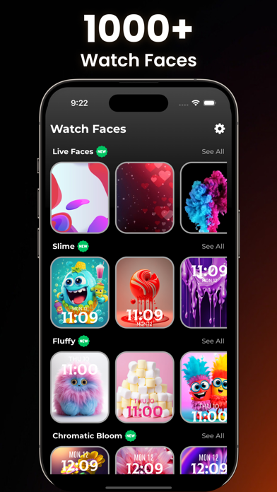 Watch Faces Gallery AI Screenshot